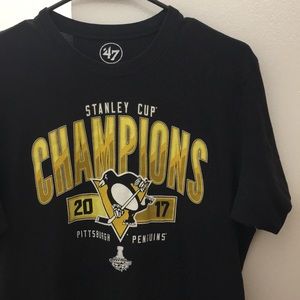 ‘47 -NHL (Pittsburgh Penguins)- 2017 Champions Tee